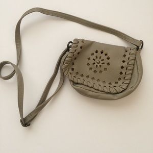 Small Khaki Mossimo Crossbody Purse